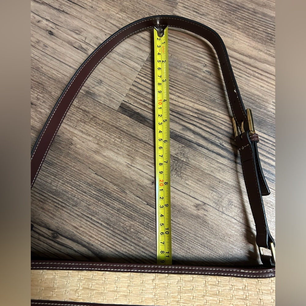Etienne Aigner Cream and Brown Shoulder Bag - Picture 9 of 13